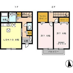 サイドウェイの物件間取画像